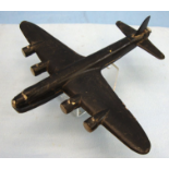 Scarce WW2 Royal Air Force & Royal Observer Corps 'Buckram' Recognition Model of a Short Sterling.