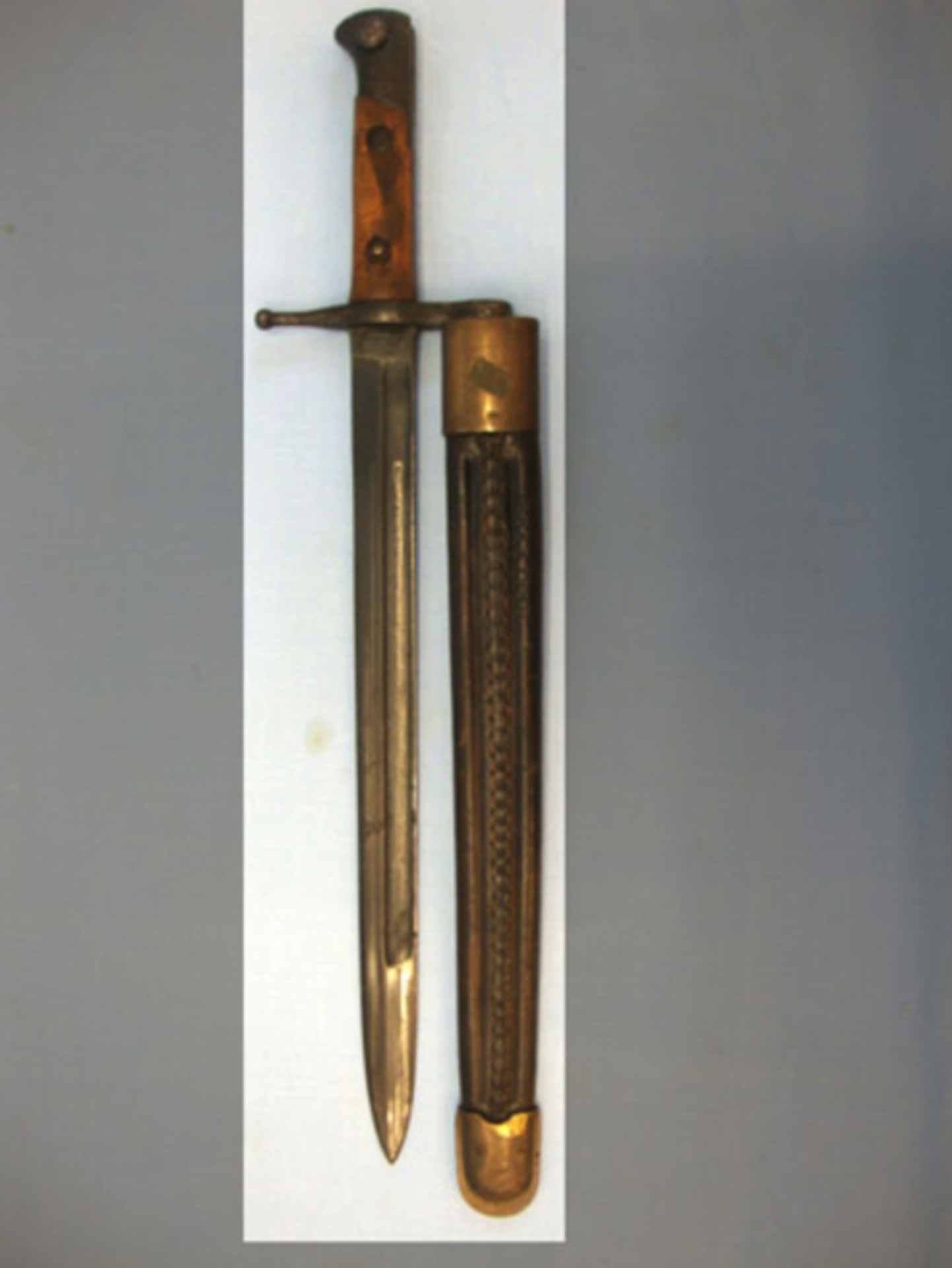 Italian M1891 Bayonet & 1940 Dated Scabbard