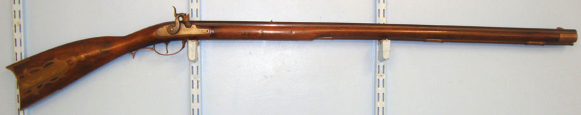 VERY RARE, C1860 AMERICAN Henry Parker Trenton New Jersey, 52 Bore Muzzle Loading Percussion Rifle