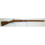 Large, Quality, C1850 .8" Bore Percussion Fowling Piece/ Punt Gun, Shotgun, By Wilson, York.