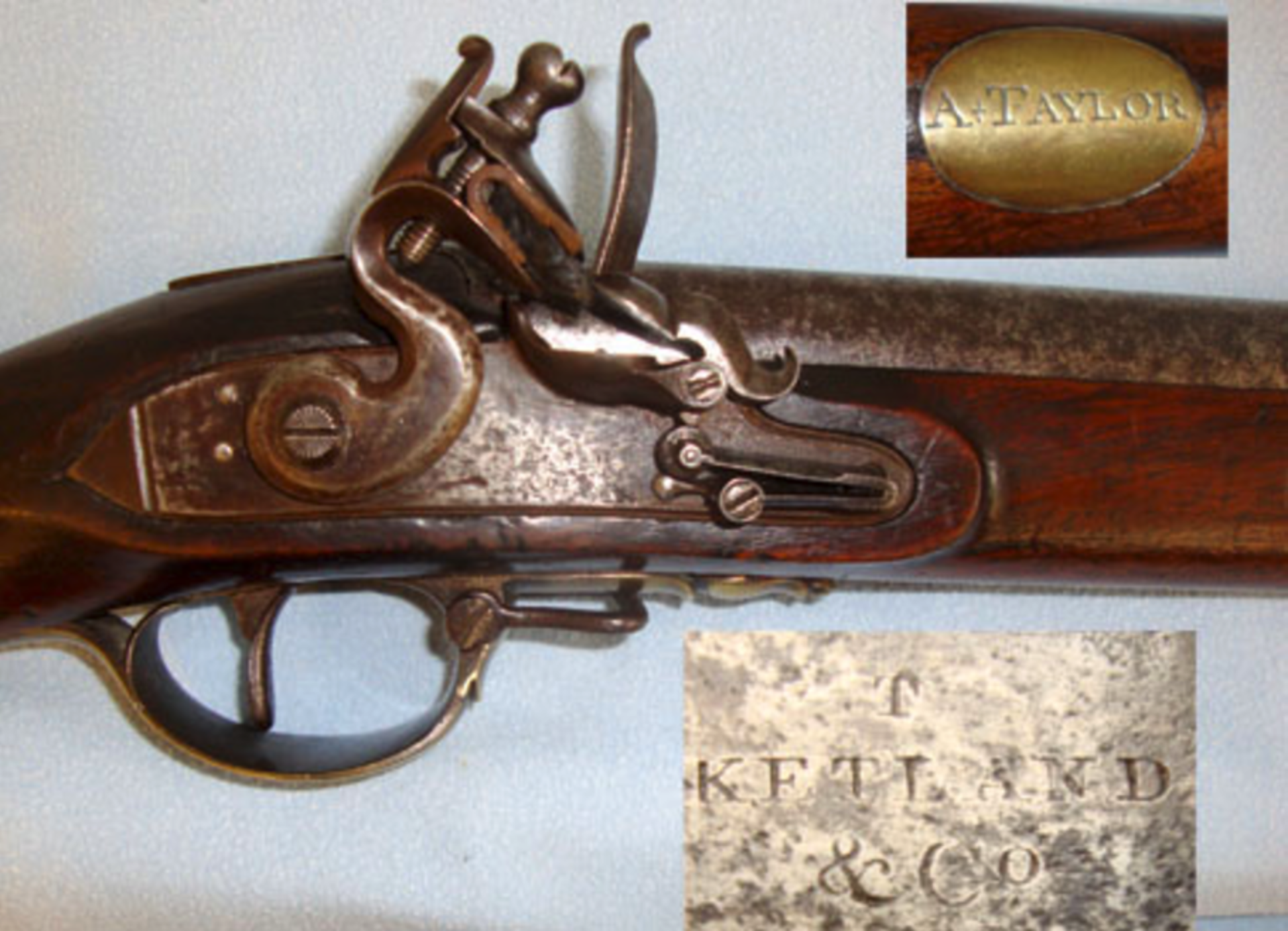 VERY SCARCE, Napoleonic Wars Era British Ketland & Co New Land Pattern (42 Barrel) Officers Musket - Image 2 of 3