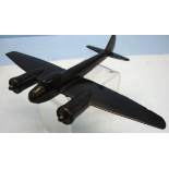 WW2 Royal Air Force & Royal Observer Corps 'Bakelite' Recognition Model of a German Junkers 88