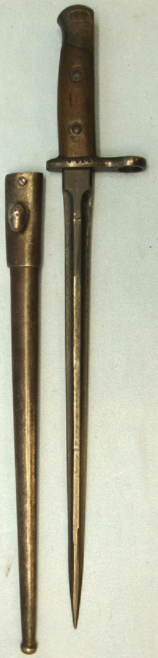 Belgian M1916 Sword bayonet & Scabbard For The M1889 Mauser Rifle. - Image 2 of 3