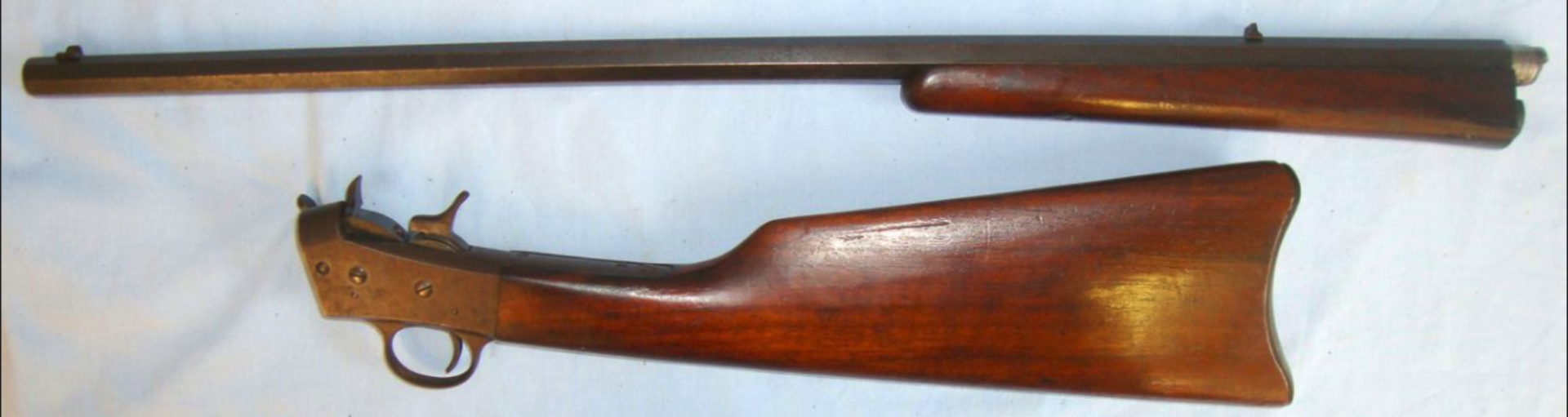 Early 1900s Remington No.6 .32 Rim Fire Single Shot Rolling Block 'Take Down' Rifle - Image 3 of 3