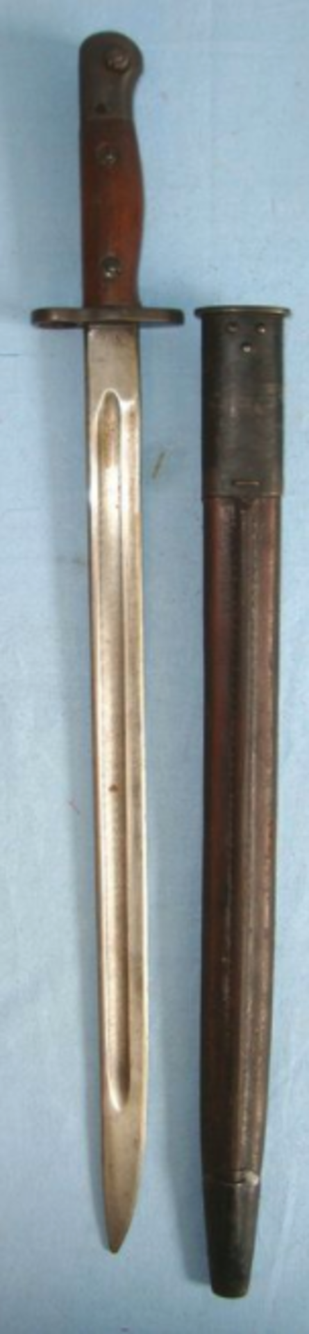 WW2 1945, 1907 Pattern, Australian, Lithgow, Bayonet & No.1 MK 2 Scabbard - Image 2 of 3