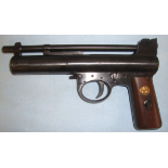 RARE, 1920's Webley Mark 1 .177 Calibre Air Pistol