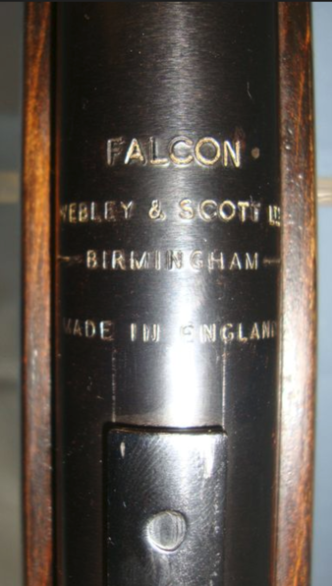 1960-1970 Webley Falcon .22 Calibre Break Action Air Rifle Early '186' Serial Number - Image 3 of 3