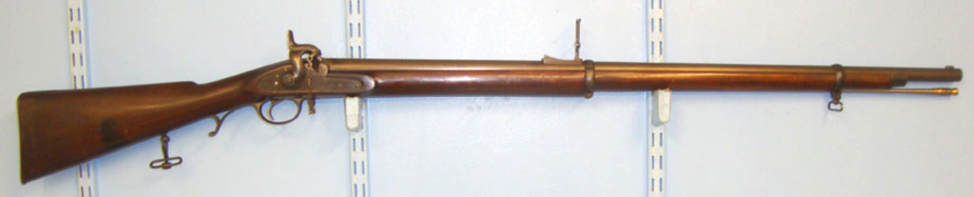 VERY RARE, British Victorian Charles Lancaster's 1850 Patent Regulation Percussion Rifle