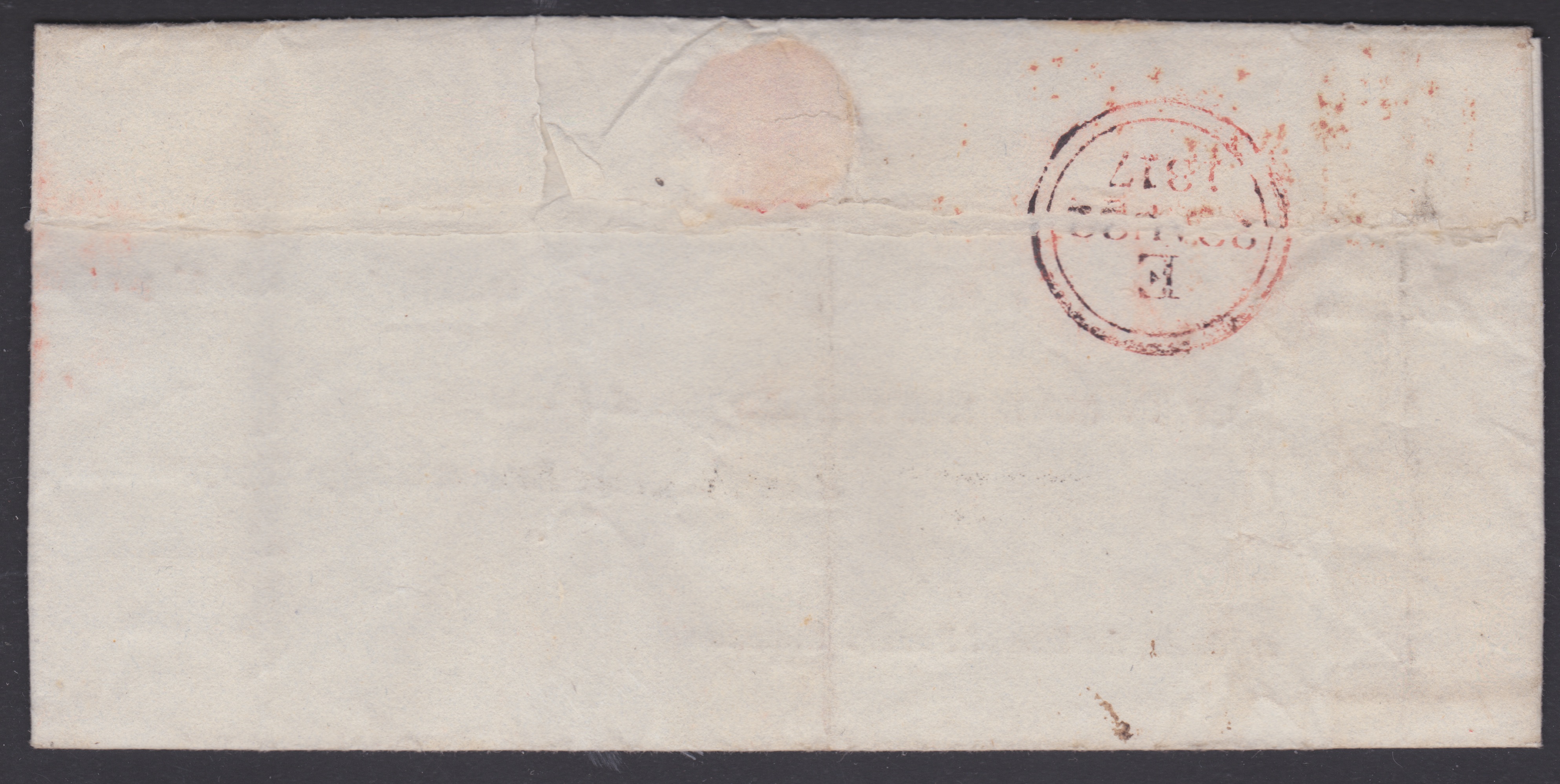 INDIA / LONDON / G.B. SHIP LETTER 1817 - Printed Bill of Exchange for £103.2.4 from the East India