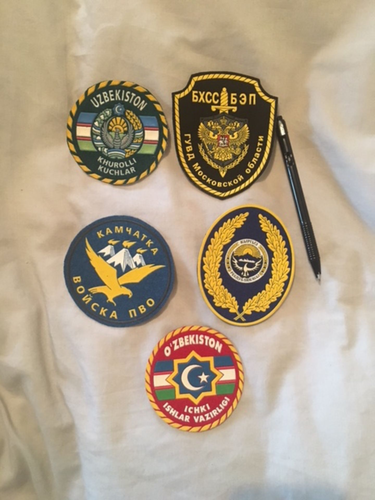 kyrgystan/uzbekistan special forces patches