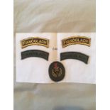 irish sniper fianoglach cloth shoulder titles