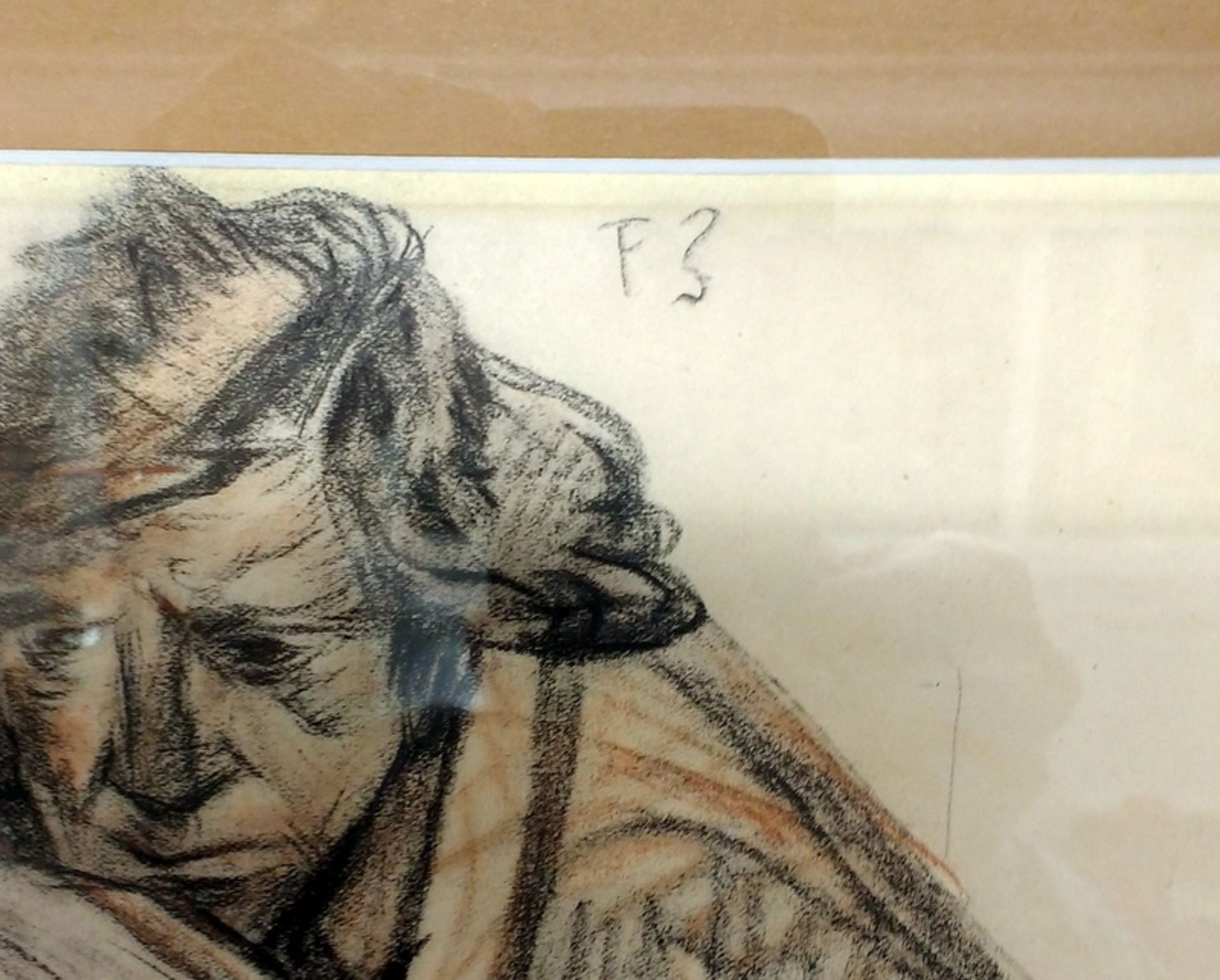 Sir Frank Brangwyn, Limited lithograph in Charcoal and Gesso - Image 3 of 4