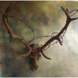 STAGS HEAD WALL SCULPTURE ‘OATHKEEPER’Game of thrones inspired