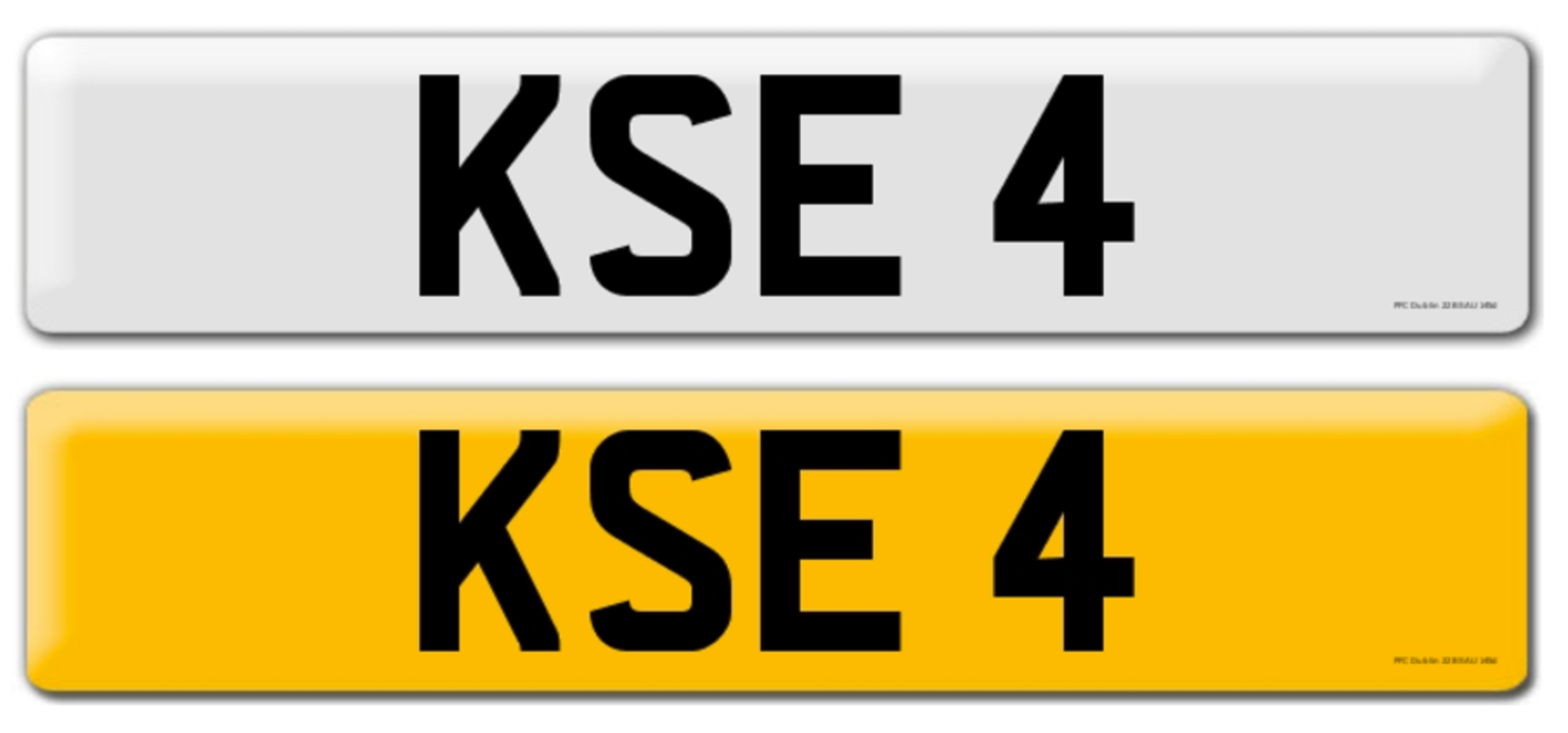 KSE 4 on DVLA retention certificate