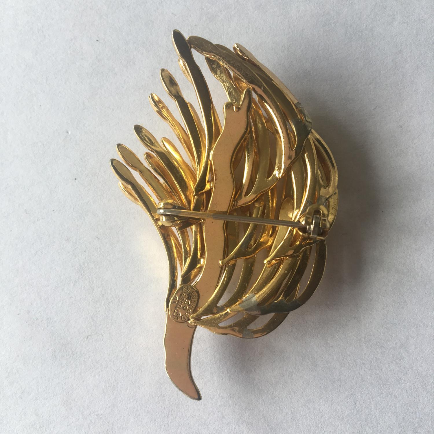 Vintage designer pin brooch by Grosse of Germany. Includes free UK delivery. - Image 2 of 2