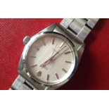 Rolex Gents Oyster Precision 6426 Stainless Steel with Silver Linen Dial 1972