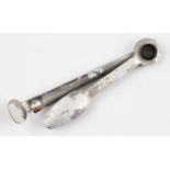 A GERMAN ALUMINIUM PIPE CLEANING TOOL WITH SPOOR ATTACHMENT, ENGRAVED TO END WITH SS EMBLEM. -