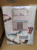 16 x Brand New Tesco Sleep Butterfly Kingsize Duvet Set Polycotton Easy Care. RRP £29.99 each,