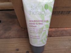 108 x 75ml Skin Therapy Nourishing Q10 Hand & Nail Cream. Look aftet your hands & nails with shea