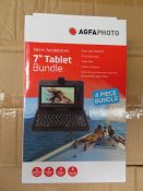 20 x Brand New Agfa 7 Inch Tablet Bundle Accessory Pack. Includes: Micro USB Keyboard, Protective