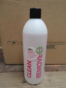 144 x Clean Fresh Remove 250ml Nail Polish Remover. Acetone Free. Contains Pro-vitamin B5 and is