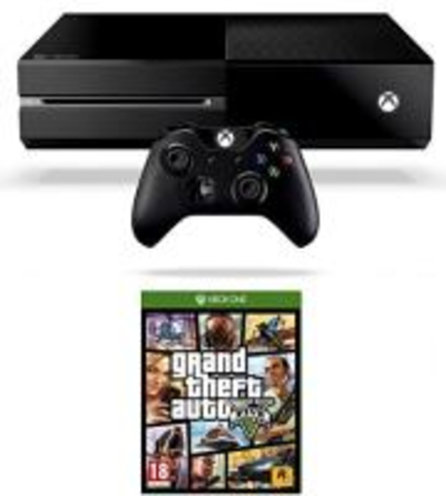 Xbox One Console with Grand Theft Auto V - FREE DELIVERY