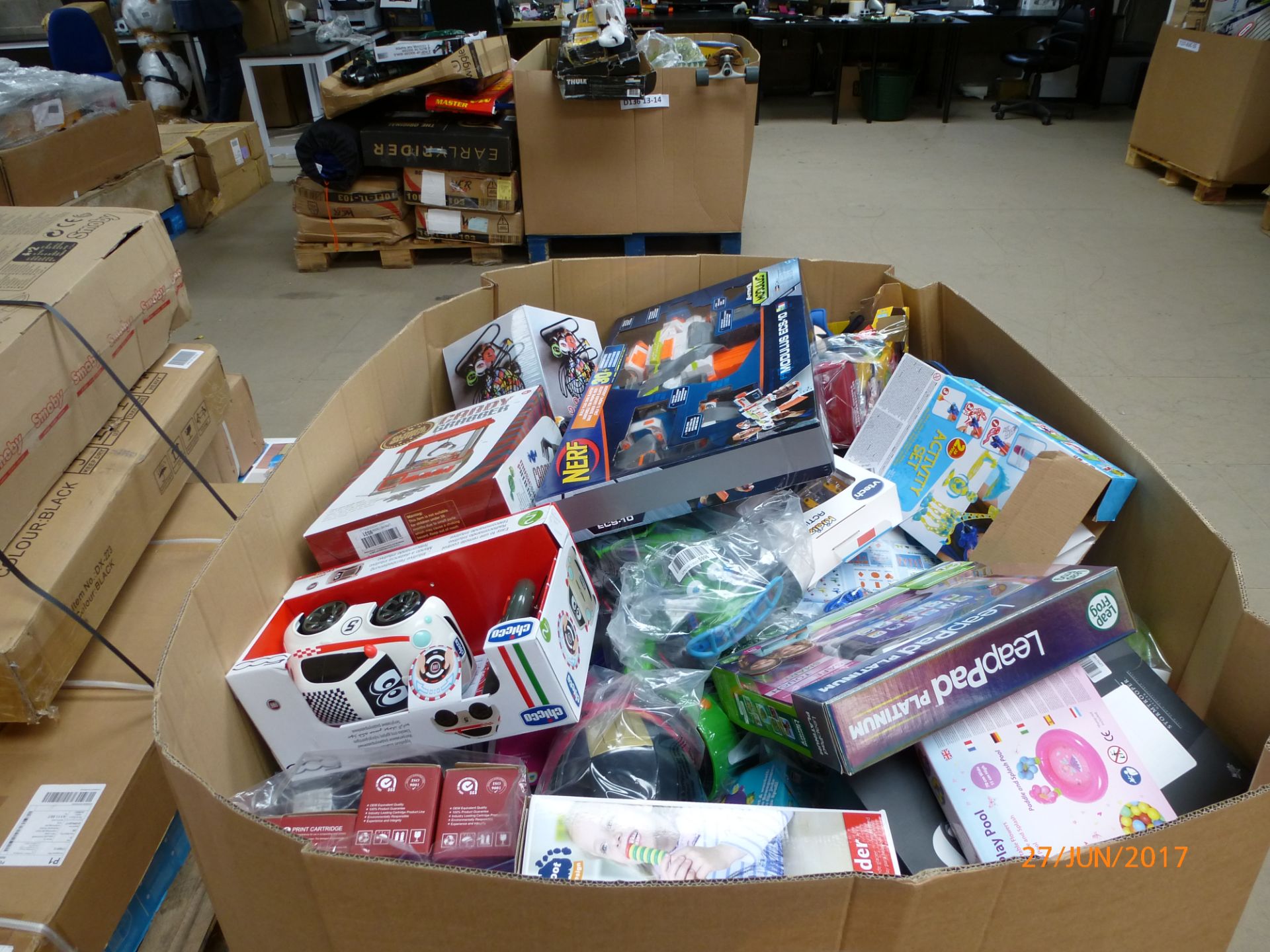 *NEXT BID WINS* Toys & Office Products - UK Brands - 85 Items - RRP £2,029.94 - FREE DELIVERY