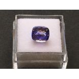 3.21ct Natural Tanzanite with IGI Certificate