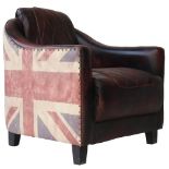 Union Jack Wingback Armchair