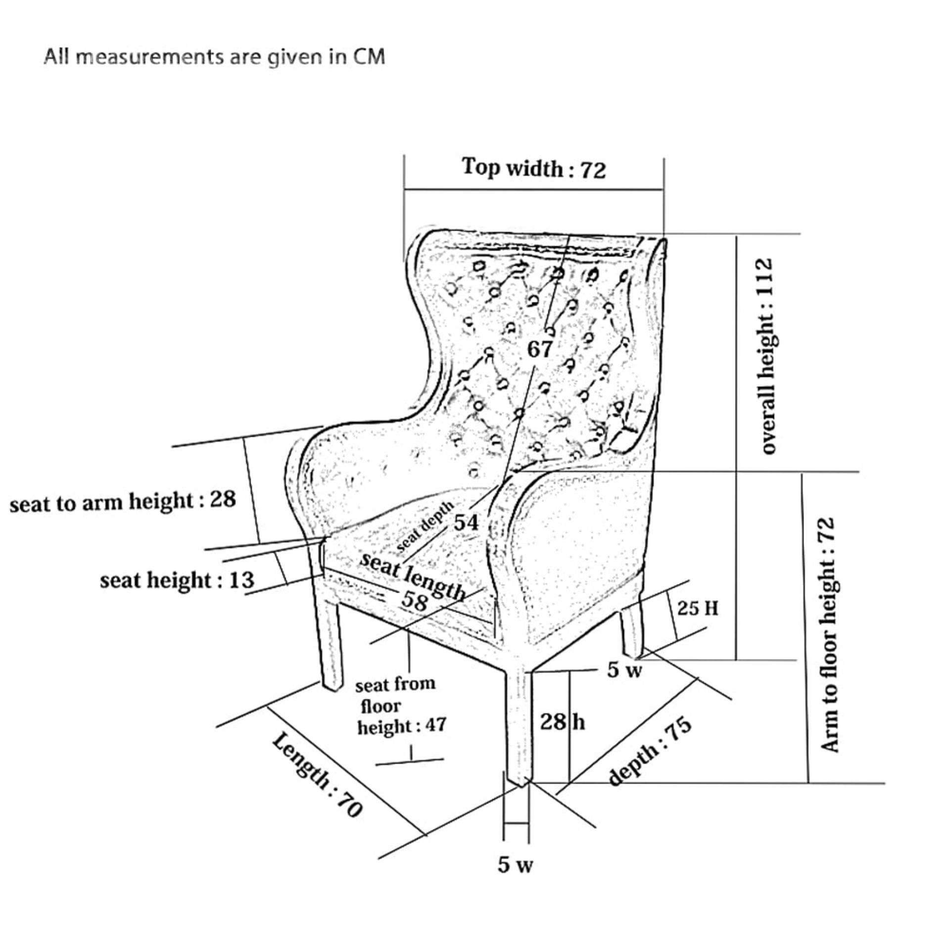 Caff Curve Leather & Wood Armchair In Brown - Image 2 of 5