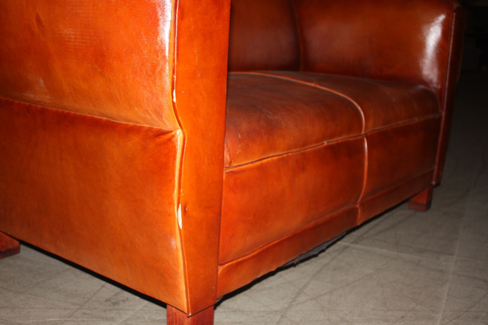 Tan Moustache Sofa - Image 3 of 4