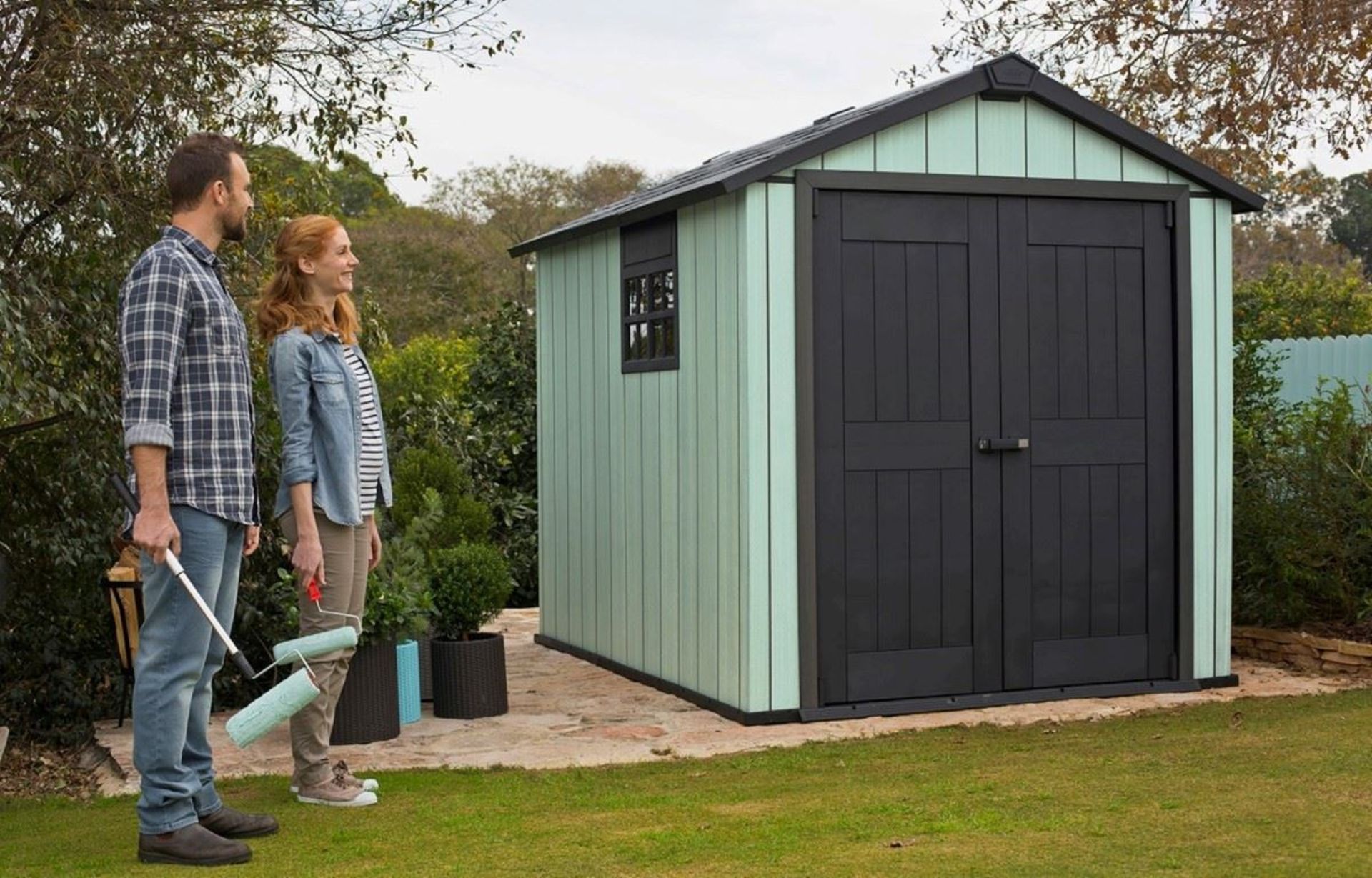 Keter Oakland 759 Outdoor Shed RRP £1100