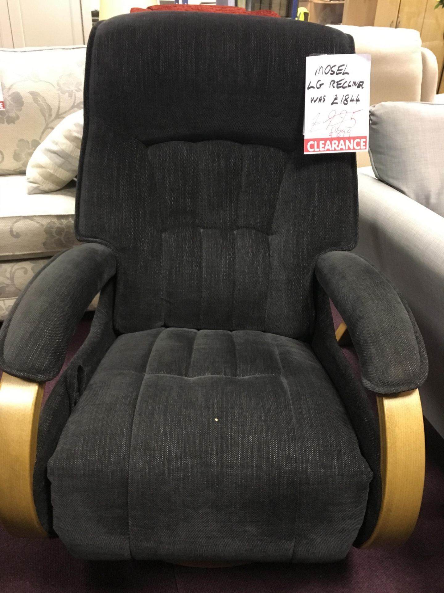 The Himolla Cumuly Mosel manual recliner rrp £1660 - Image 2 of 3