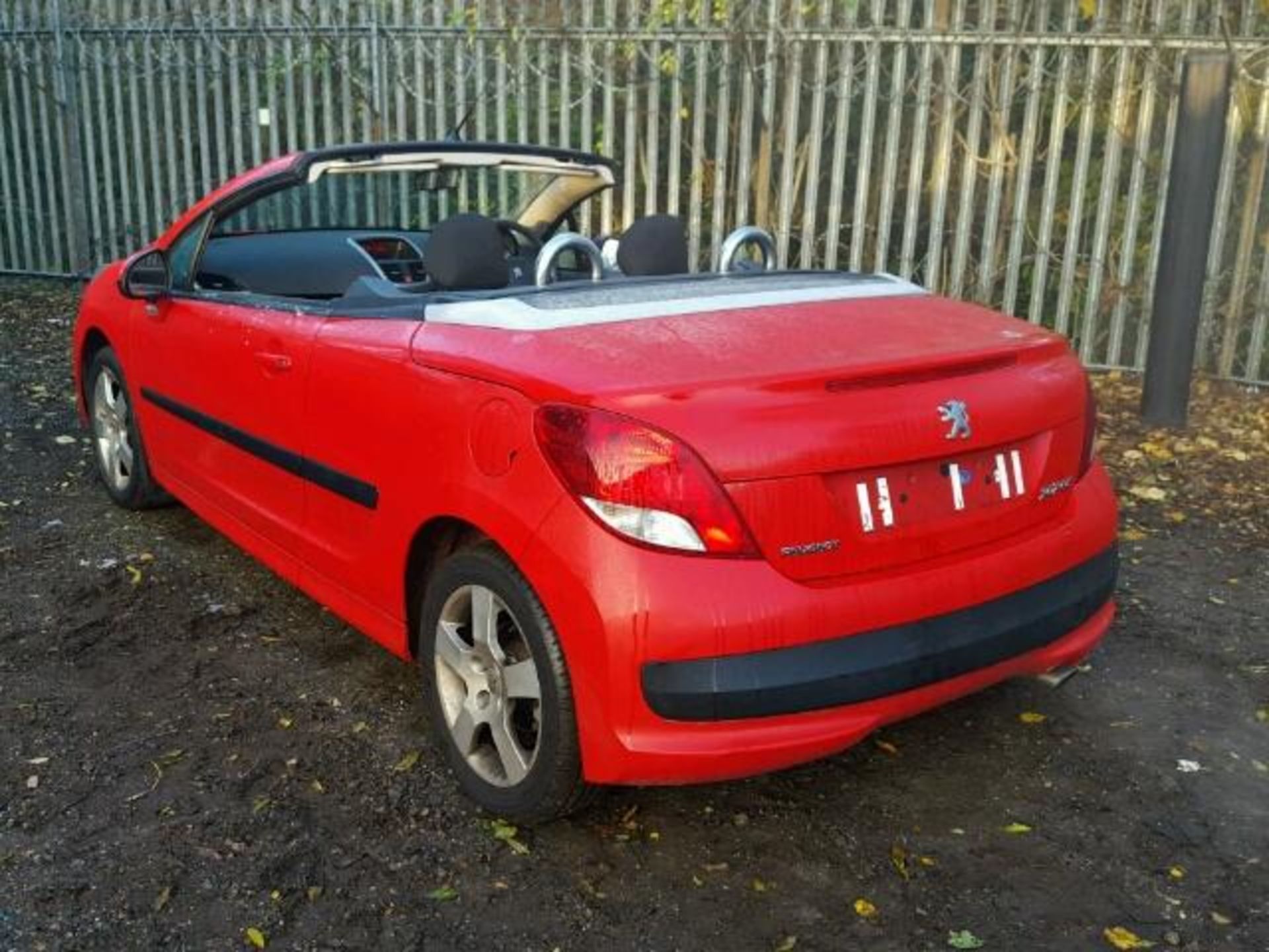 Peugeot 207 Sports Convertible 1598Cc - No VAT on Hammer - Image 9 of 12