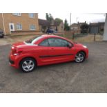 Peugeot 207 Sports Convertible 1598Cc - No VAT on Hammer