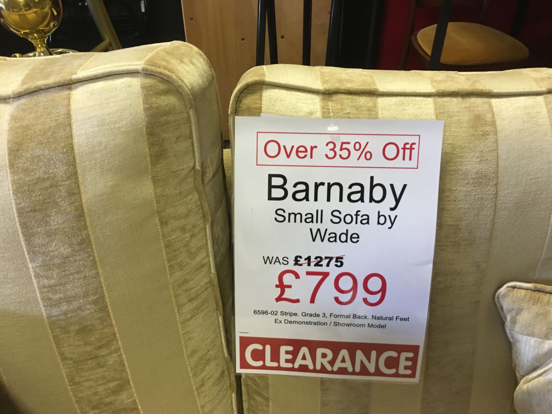 Barnaby small sofa by Wade RRP £1275 - Image 2 of 2