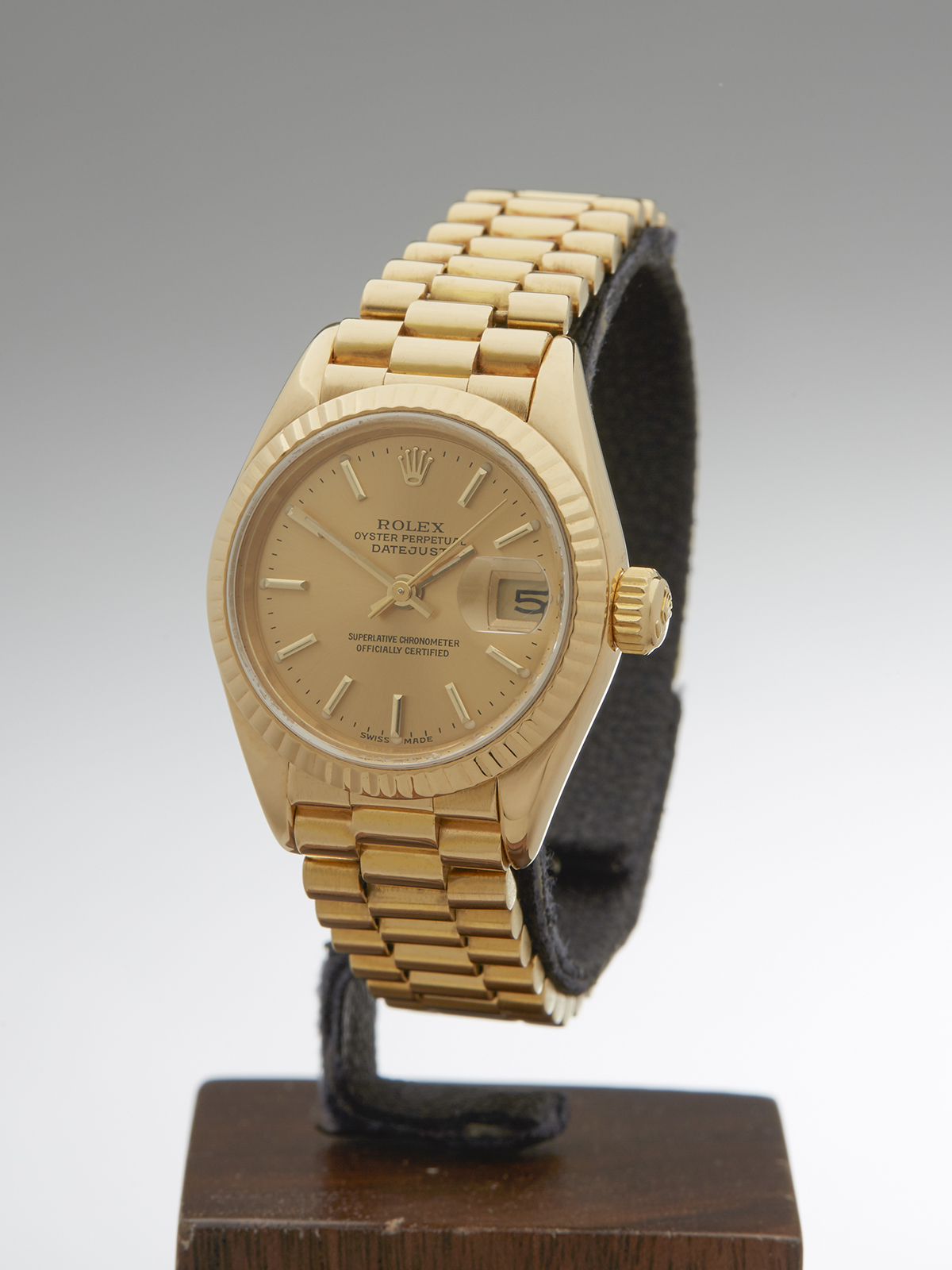 Rolex Datejust 26mm 18k Yellow Gold 69178 - Image 4 of 9