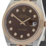 Rolex Datejust II 41mm Stainless Steel & 18k Rose Gold 126301