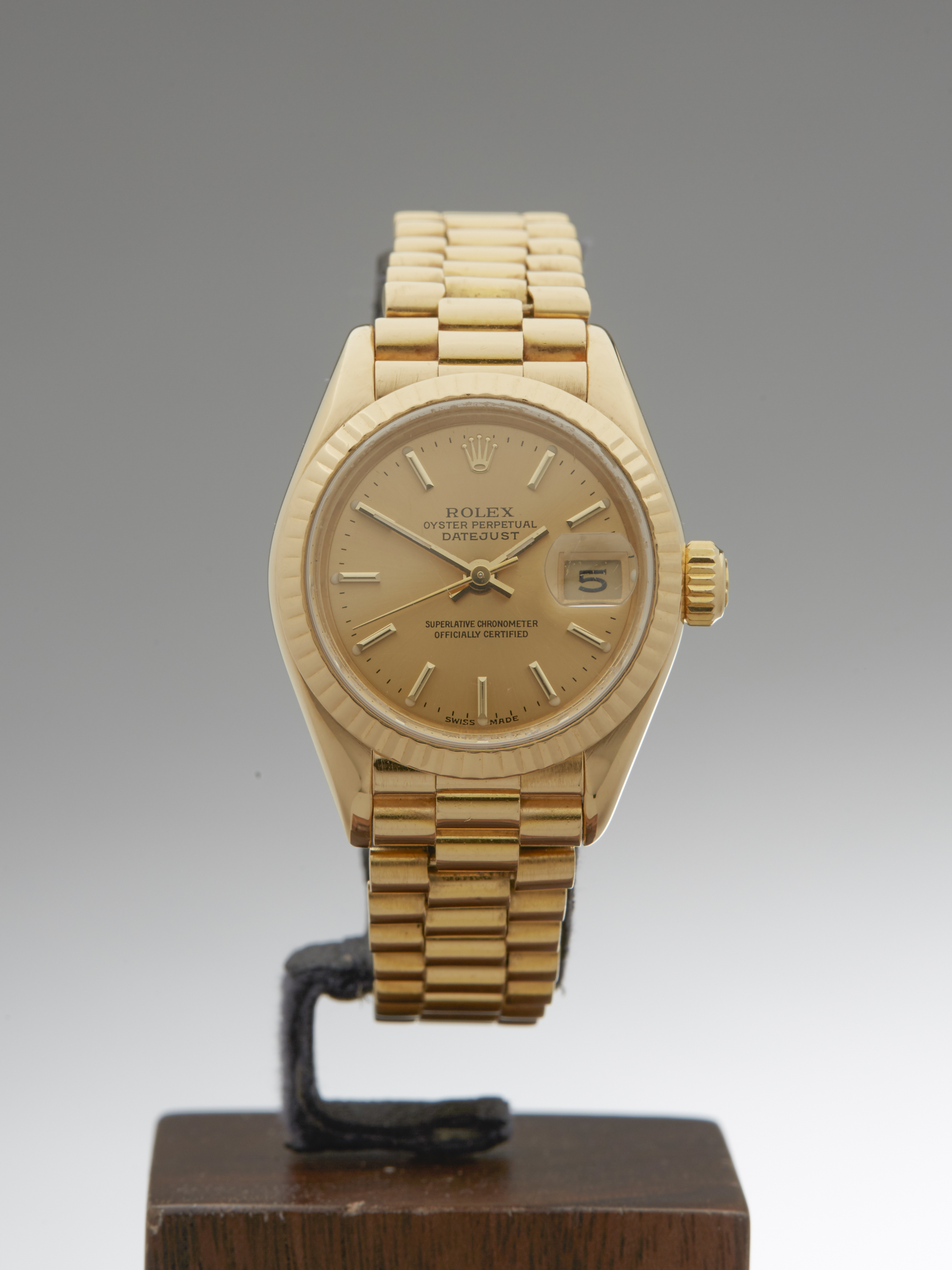 Rolex Datejust 26mm 18k Yellow Gold 69178 - Image 2 of 9