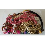 Parcel of Vintage Retro Costume Jewellery. NO RESERVE