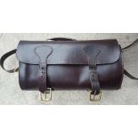 Leather Shot Gun Cartridge Bag