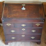 Early Georgian Bureau Desk Antique