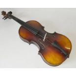 Vintage Retro Violin and Case NO RESERVE