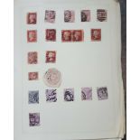 Collection 11 pages of Queen Victoria Edward VII George V & Edward VIII Stamps