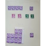 Collection of 46 pages of Queen Elizabeth II Pre Decimal Stamps Includes First Day Covers