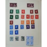 Collection 10 pages of George VI Stamps