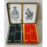 Vintage Retro Collectable Playing Cards 1 x De La Rue 1 x Waddingtons