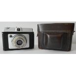 Vintage Retro Ilford Sporti Camera West Germany With Original Leather Case