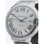 Cartier Ballon Bleu 42mm Stainless Steel 3001 or W69127Z4