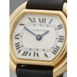 Cartier Ellipse 26mm 18k Yellow Gold